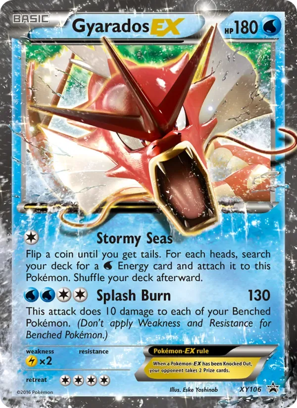 Gyarados EX, XY Black Star Promos