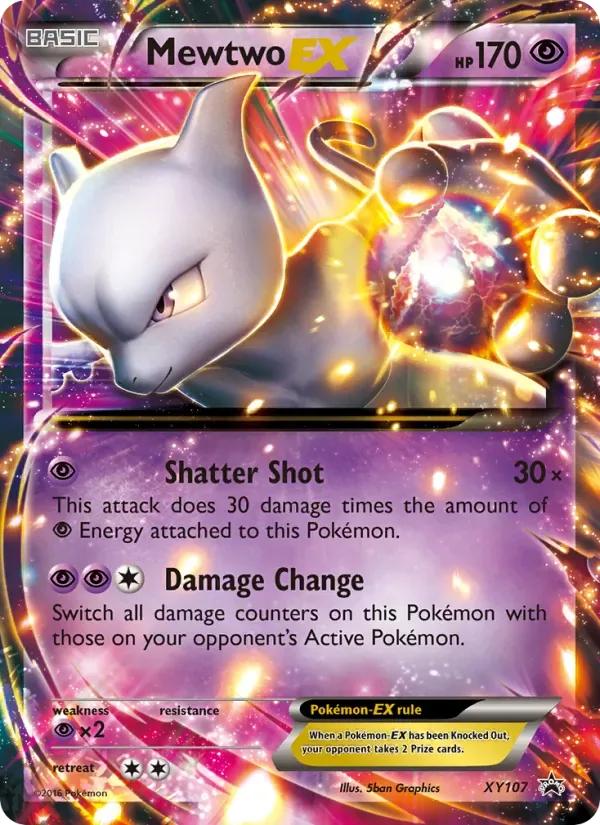 Mewtwo EX, XY Black Star Promos