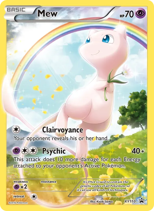 Mew, XY Black Star Promos