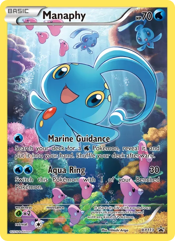 Manaphy, XY Black Star Promos