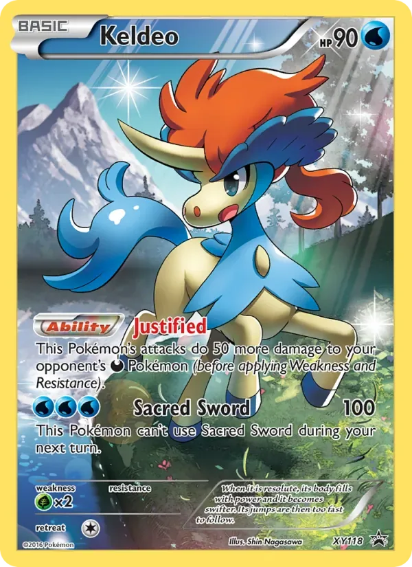 Keldeo, XY Black Star Promos