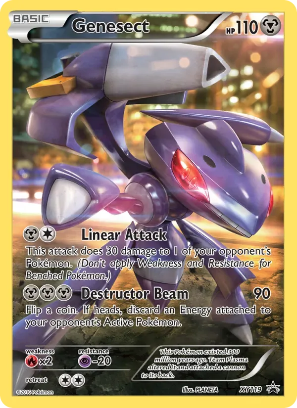Genesect, XY Black Star Promos