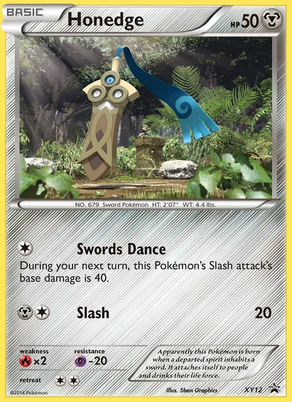 Honedge, XY Black Star Promos