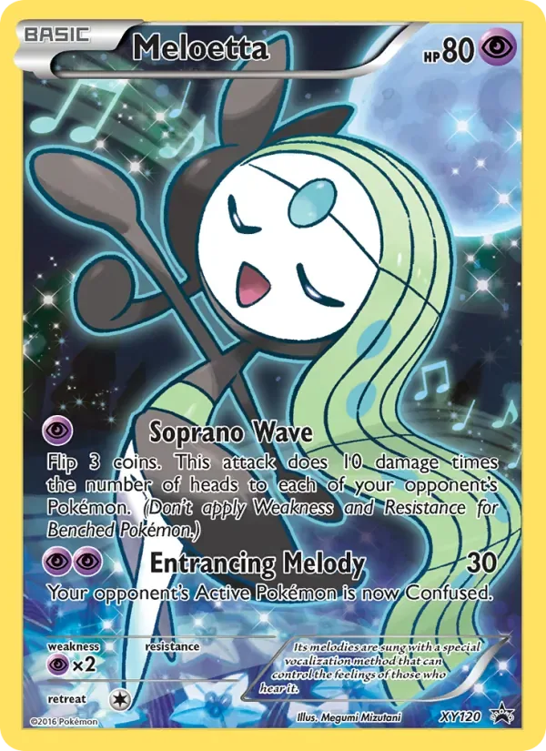 Meloetta, XY Black Star Promos