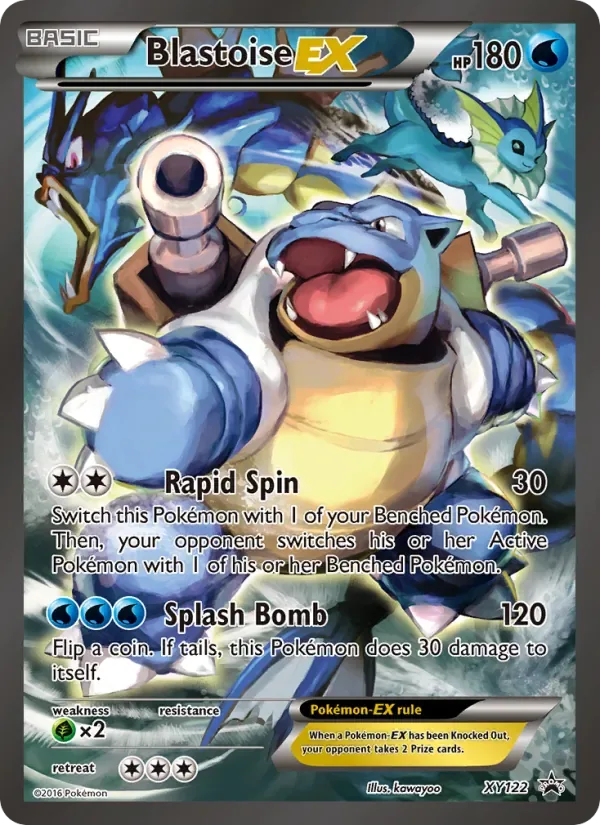 Blastoise EX, XY Black Star Promos