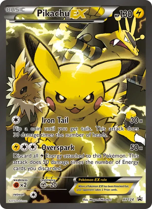 Pikachu EX, XY Black Star Promos