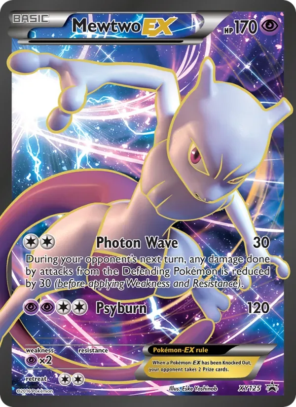 Mewtwo EX, XY Black Star Promos