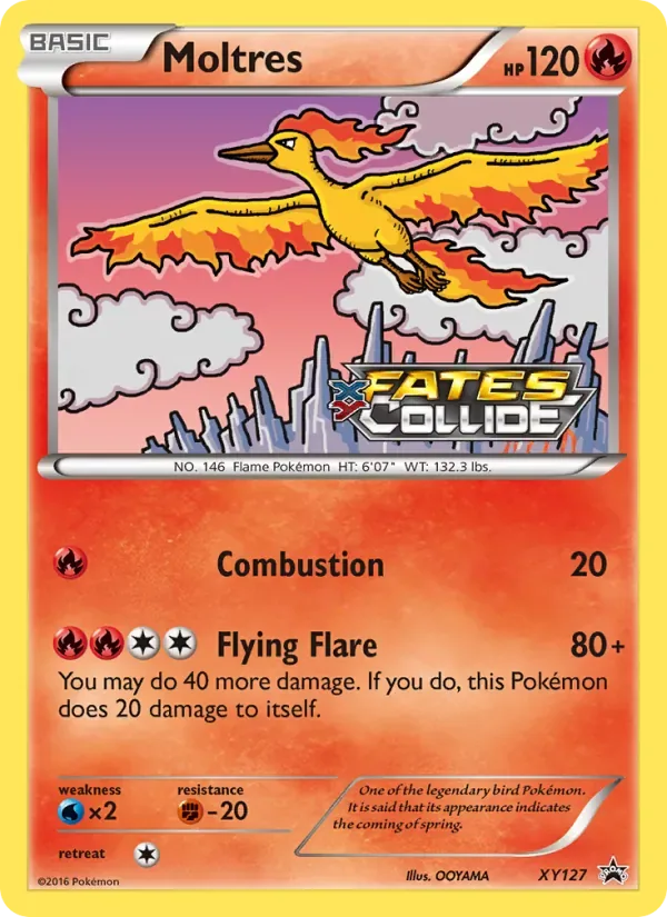 Moltres, XY Black Star Promos