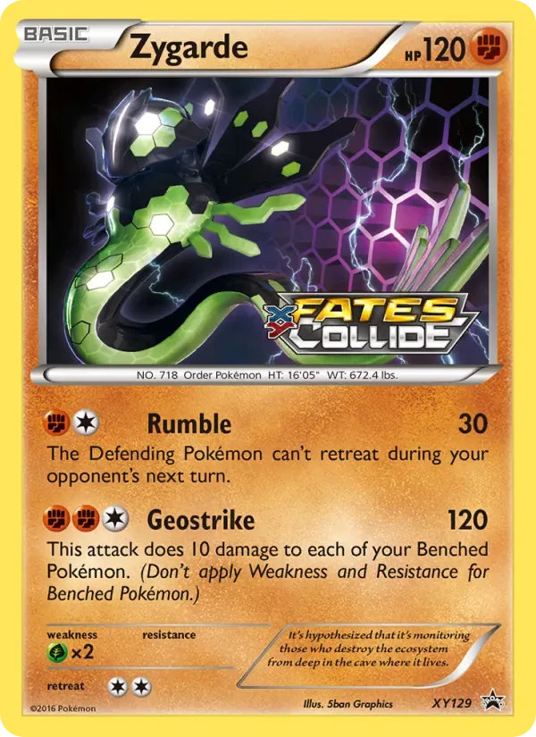 Zygarde, XY Black Star Promos