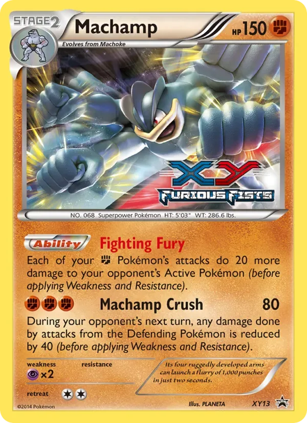 Machamp, XY Black Star Promos