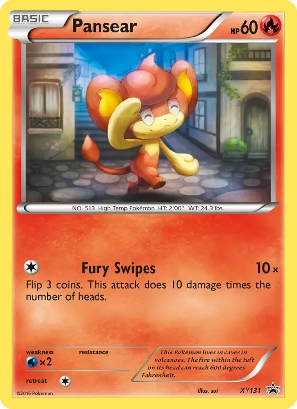 Pansear, XY Black Star Promos
