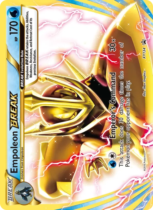 Empoleon BREAK, XY Black Star Promos