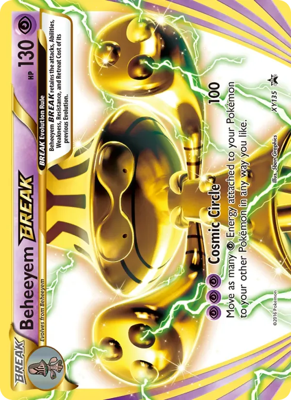 Beheeyem BREAK, XY Black Star Promos