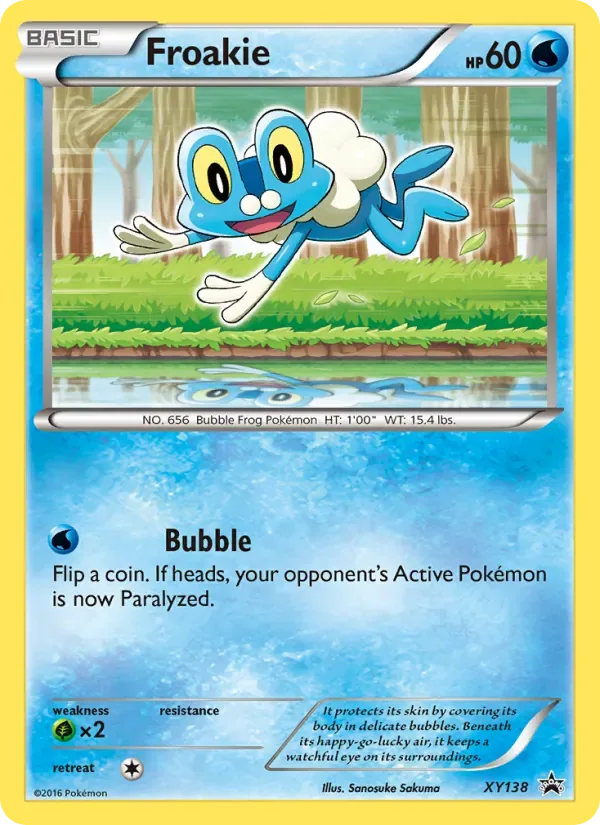 Froakie, XY Black Star Promos