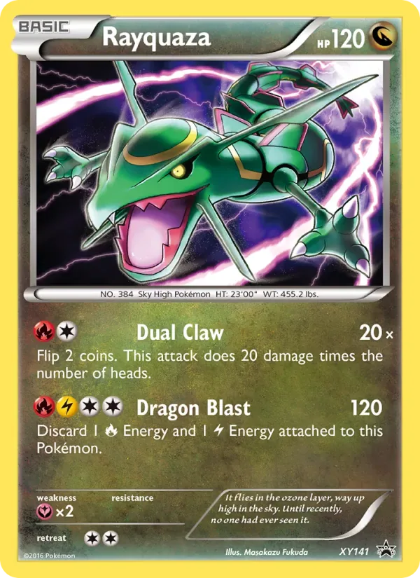 Rayquaza, XY Black Star Promos