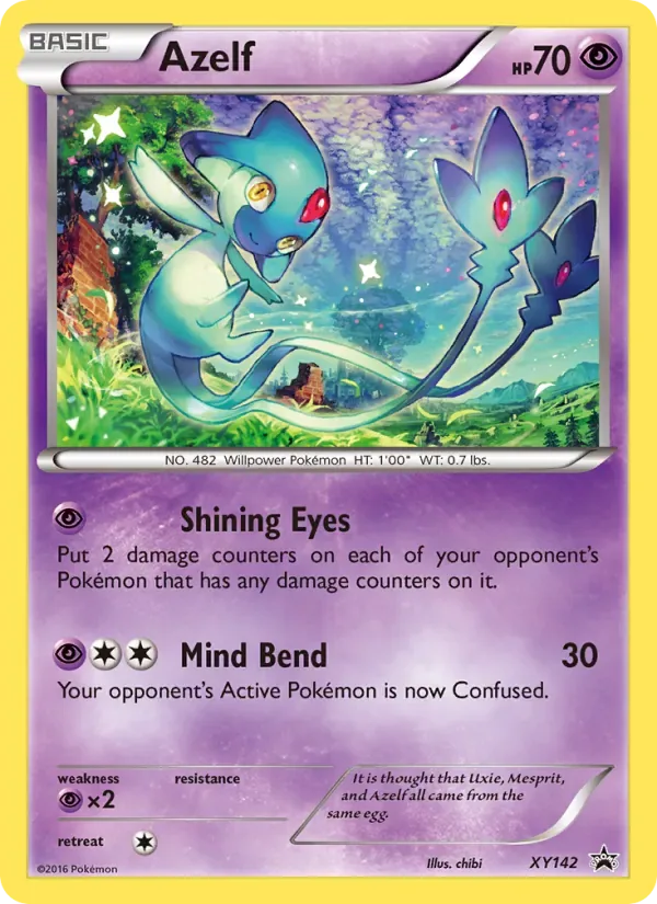 Azelf, XY Black Star Promos