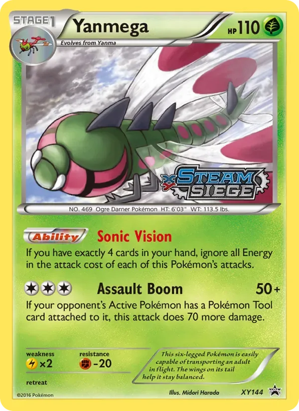 Yanmega, XY Black Star Promos