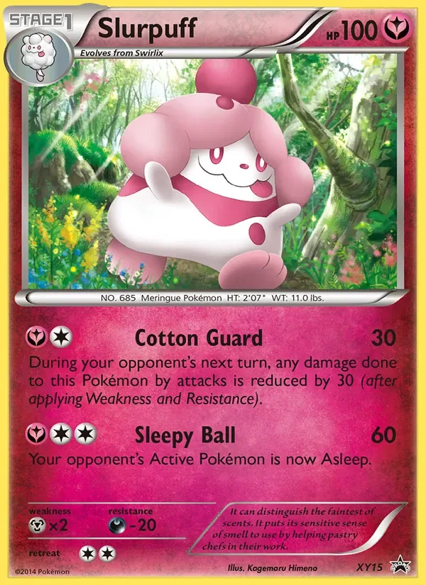 Slurpuff, XY Black Star Promos