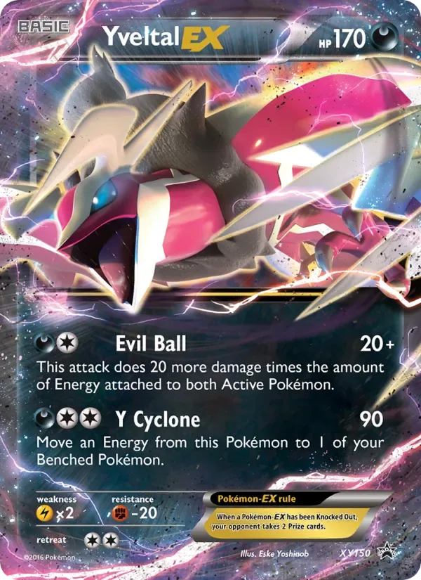 Yveltal EX, XY Black Star Promos