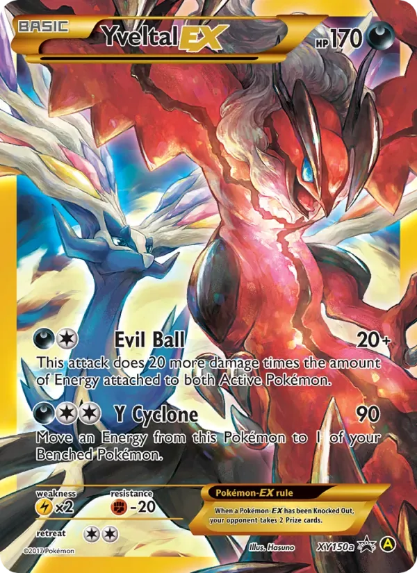 Yveltal-EX, XY Black Star Promos