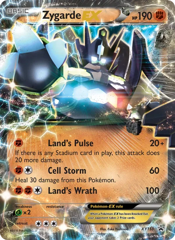 Zygarde EX, XY Black Star Promos
