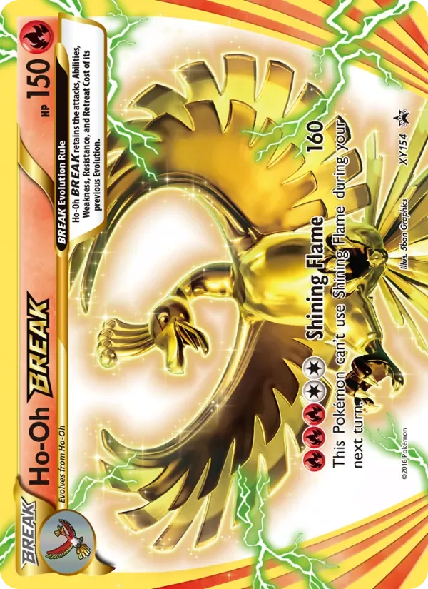Ho-Oh BREAK, XY Black Star Promos
