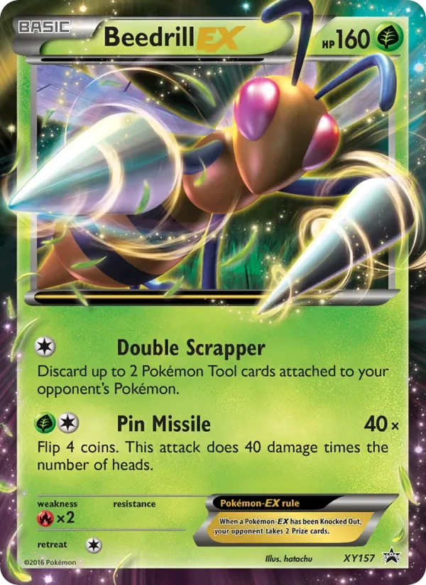 Beedrill EX, XY Black Star Promos