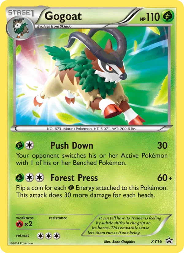 Gogoat, XY Black Star Promos
