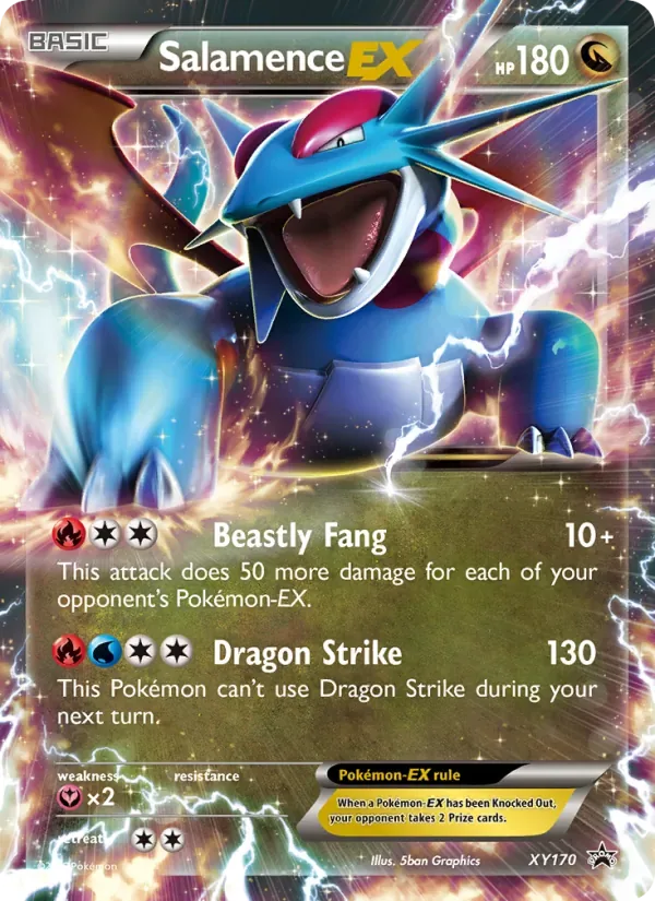 Salamence EX, XY Black Star Promos