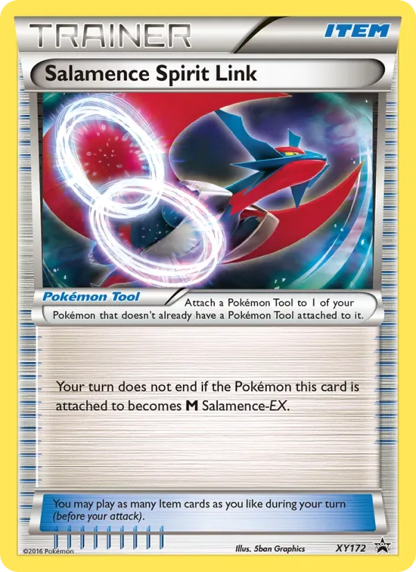Salamence Spirit Link, XY Black Star Promos