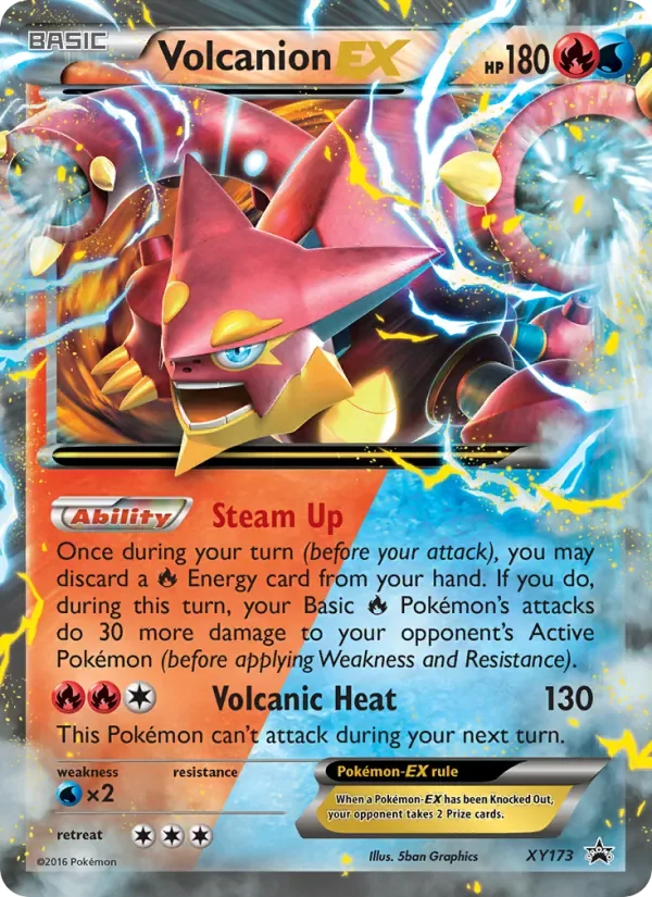 Volcanion EX, XY Black Star Promos
