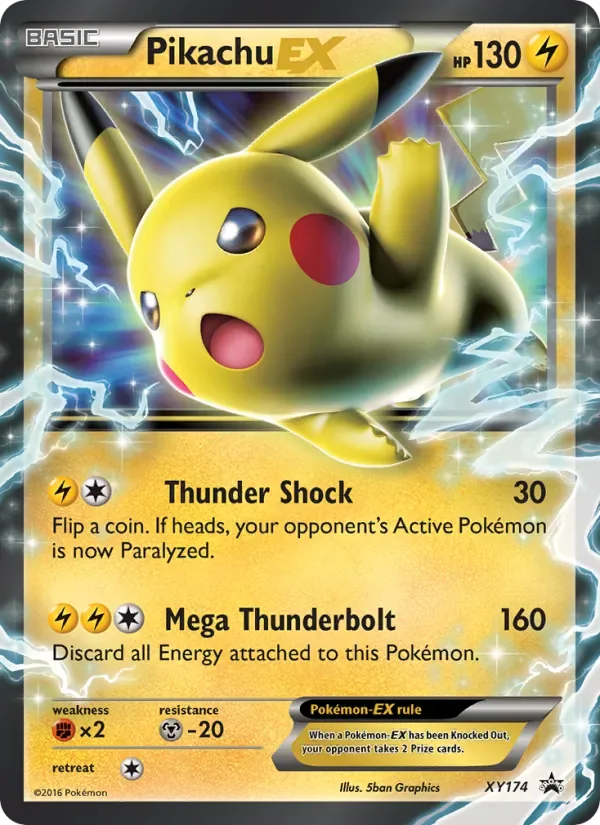 Pikachu-EX, XY Black Star Promos