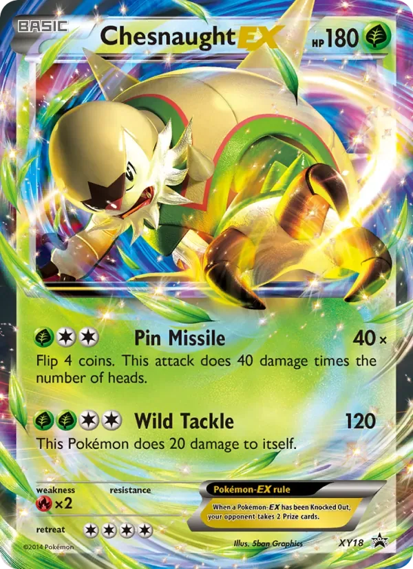 Chesnaught EX, XY Black Star Promos