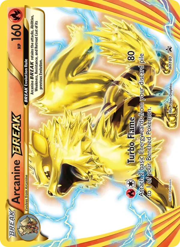 Arcanine BREAK, XY Black Star Promos