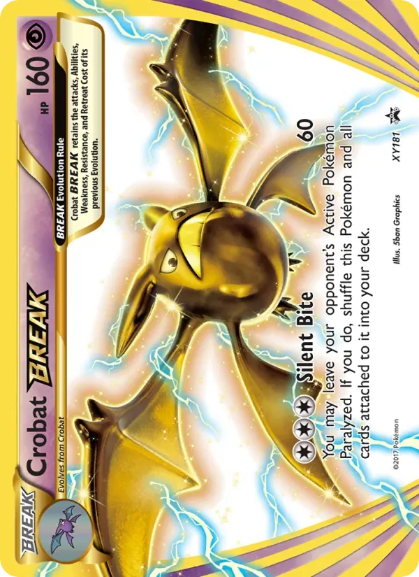 Crobat BREAK, XY Black Star Promos