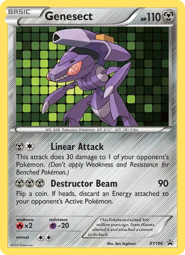 Genesect, XY Black Star Promos