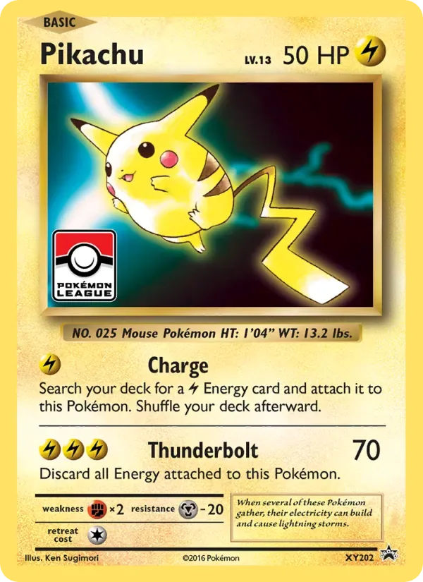 Pikachu, XY Black Star Promos