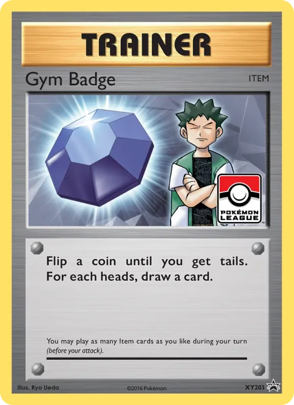 Gym Badge, XY Black Star Promos