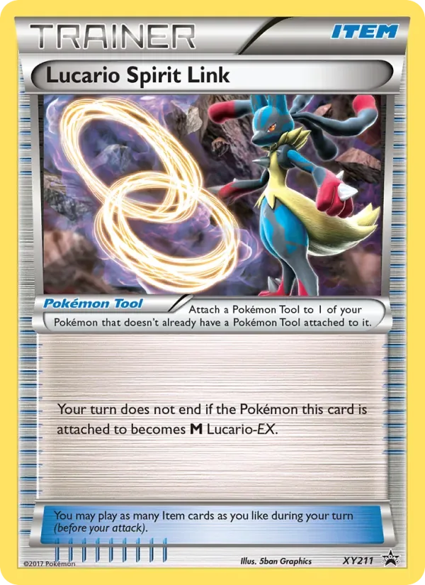 Lucario Spirit Link, XY Black Star Promos
