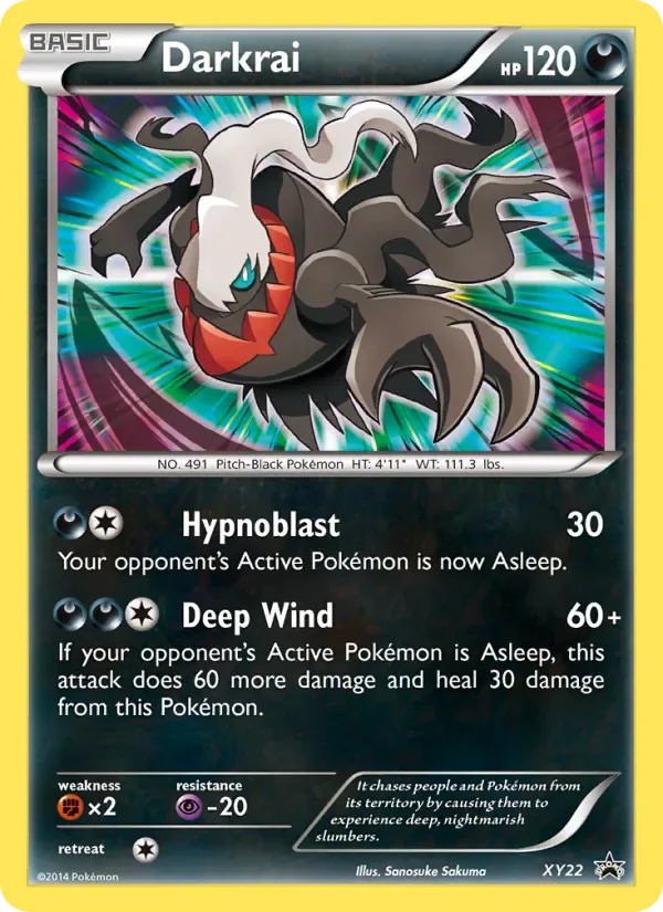 Darkrai, XY Black Star Promos
