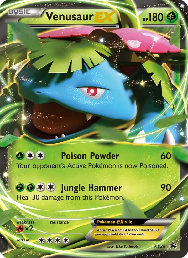 Venusaur EX, XY Black Star Promos