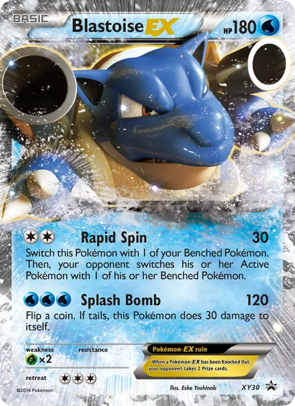 Blastoise EX, XY Black Star Promos