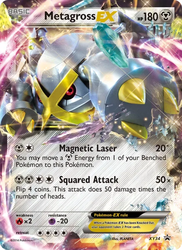 Metagross EX, XY Black Star Promos