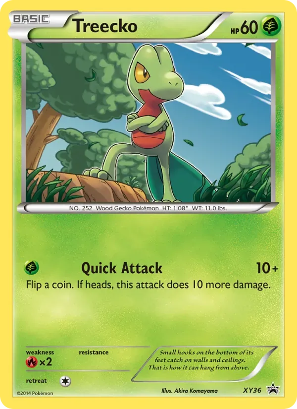 Treecko, XY Black Star Promos