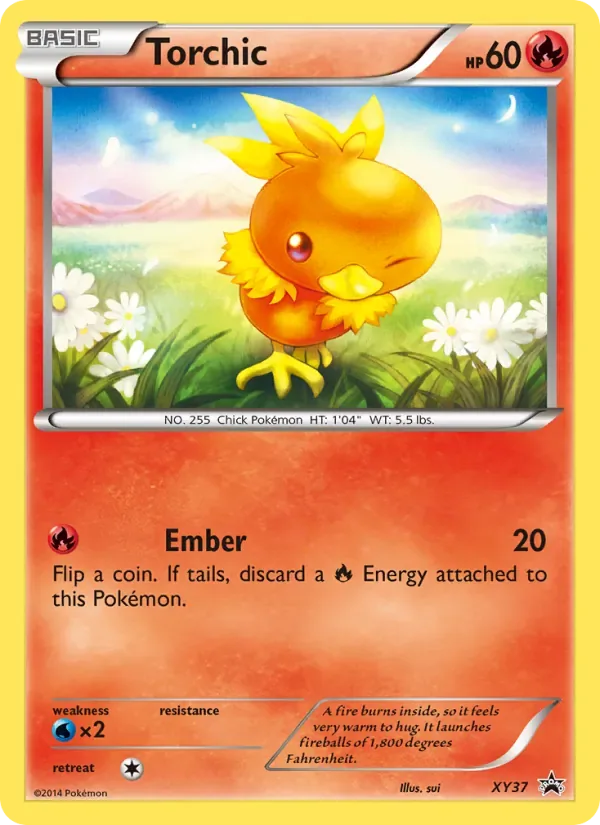 Torchic, XY Black Star Promos
