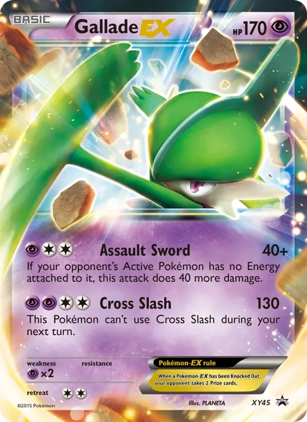 Gallade EX, XY Black Star Promos