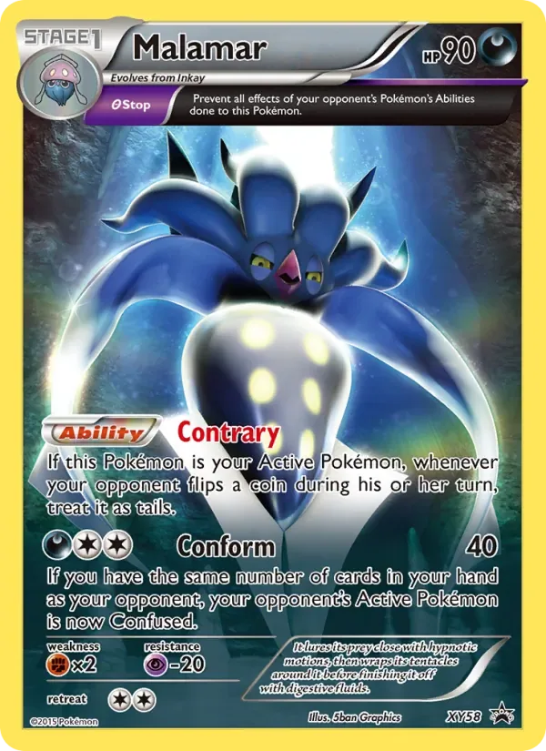 Malamar, XY Black Star Promos