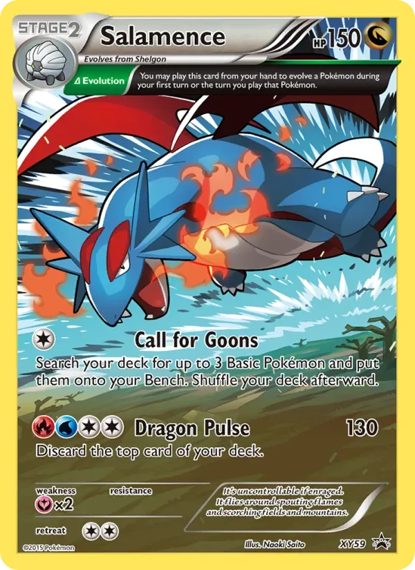 Salamence, XY Black Star Promos