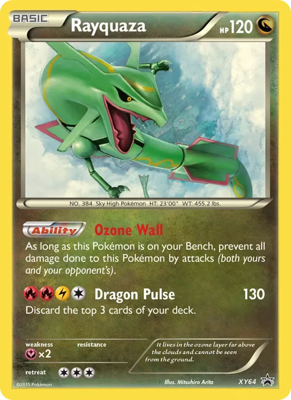 Rayquaza, XY Black Star Promos