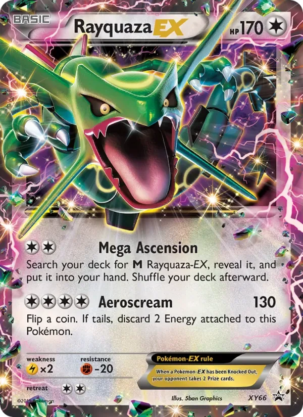 Rayquaza EX, XY Black Star Promos